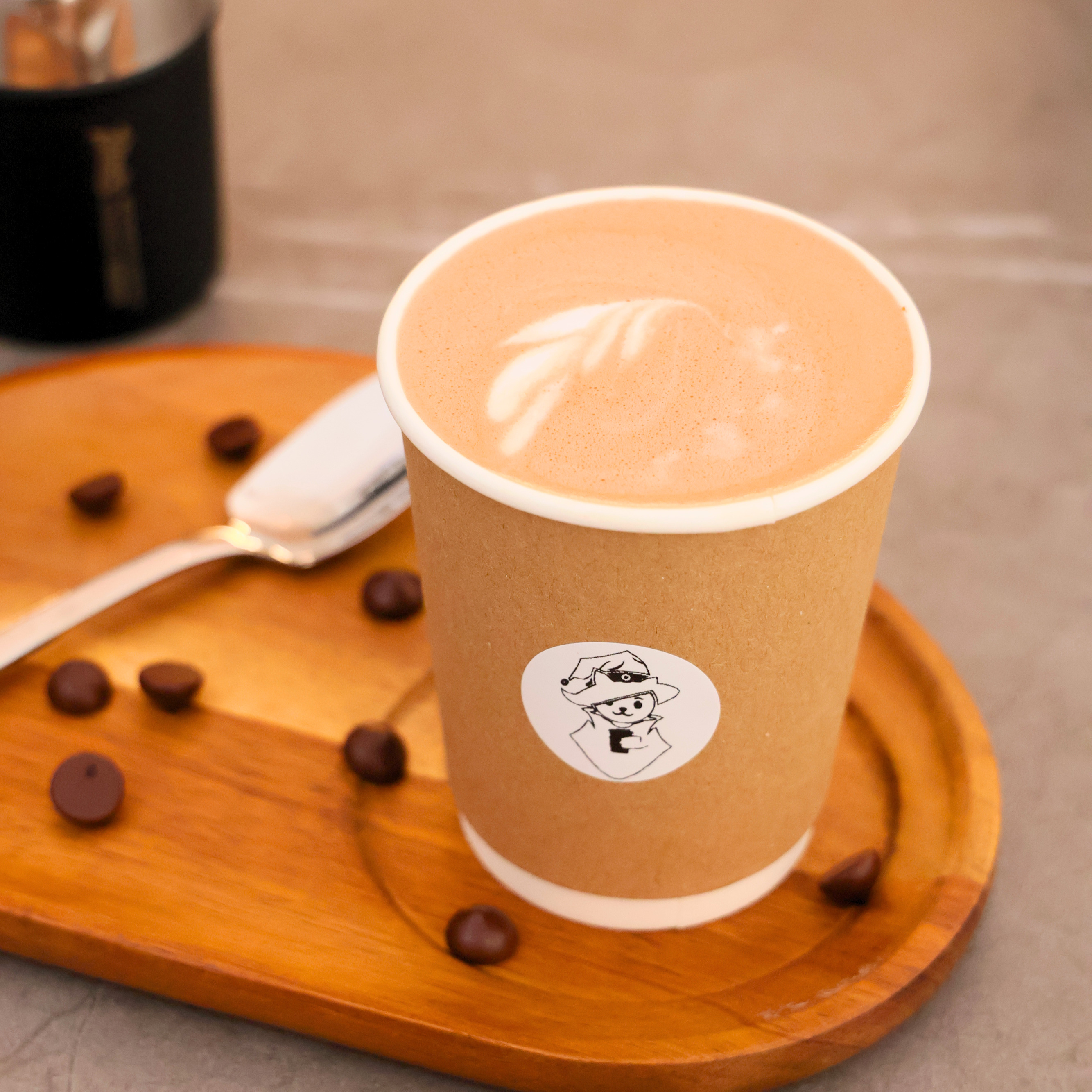Hot Belgian Dark Chocolatte